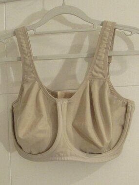 Wacoal Simone Sport Underwire Bra 855170 Beige Size 36DDD